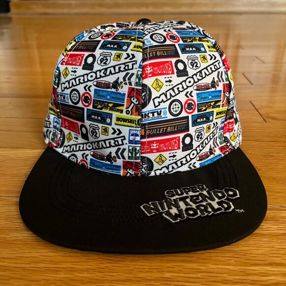 Super Nintendo World Mario Kart Baseball Hat (Adult) - Picture 1 of 7
